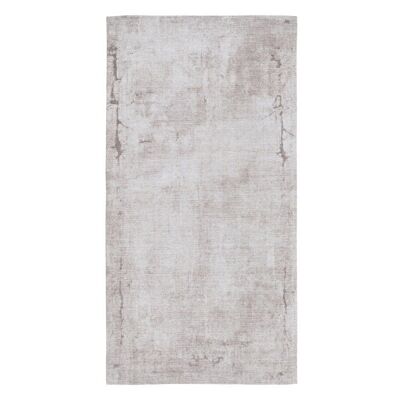 TAUPE POLYESTER-COTTON CARPET TS608435