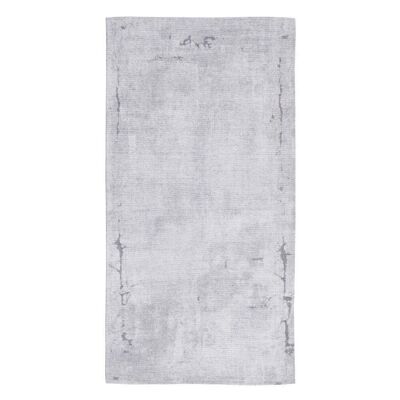 GRAY POLYESTER-COTTON CARPET TS608438