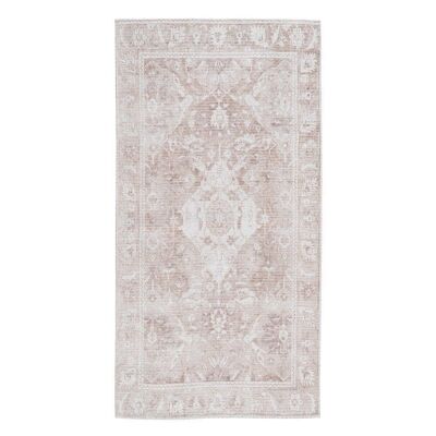 TAPIS POLYESTER-COTON TAUPE TS608450
