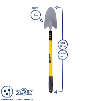 Truelle de jardin télescopique en acier inoxydable - Par Green Blade 3