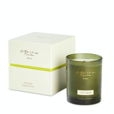 FRESH GREEN candle Christian TORTU - 190 g