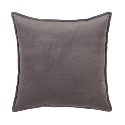 COUSSIN VELOURS GRIS FONCÉ TS601717