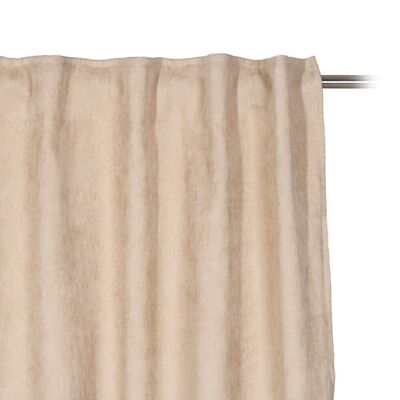 CORTINA BEIGE POLIESTER DECORACIÓN TS608479