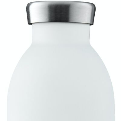 Botella climática | Blanco Hielo Satinado - 500ml