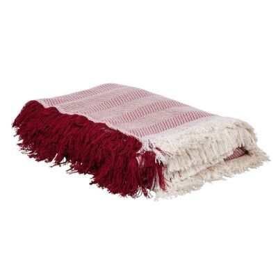 COPRILETTO DECORAZIONE COTONE ERU-GARNET TS606633