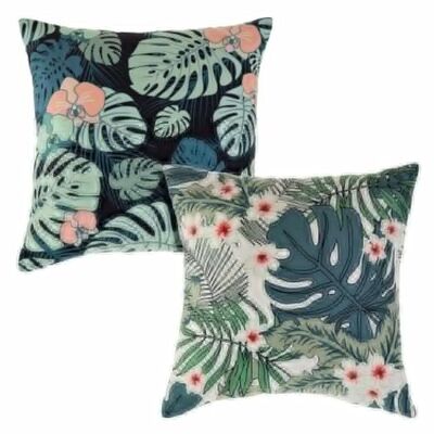 LEAVES CUSHION 2/M TEXTILE FABRIC/HOME TS601785