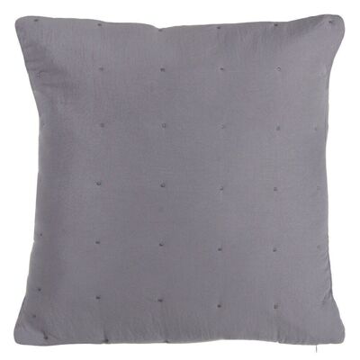 GRAY MICROFIBER TEXTILE/HOME CUSHION TS601825