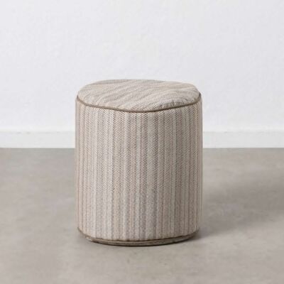 DECORATION HERRINGBONE POUF TS606646