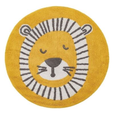 YELLOW LION COTTON RUG FOR CHILDREN TS608551