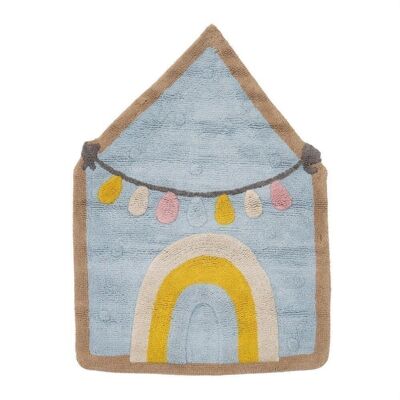CIRCUS RUG BLUE COTTON FOR CHILDREN TS608557