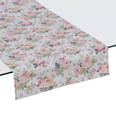 TABLE RUNNER FLOWERS DECORATION TS606669