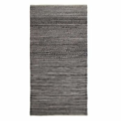 ALFOMBRA GRIS TEJIDO DECORACIÓN TS601948