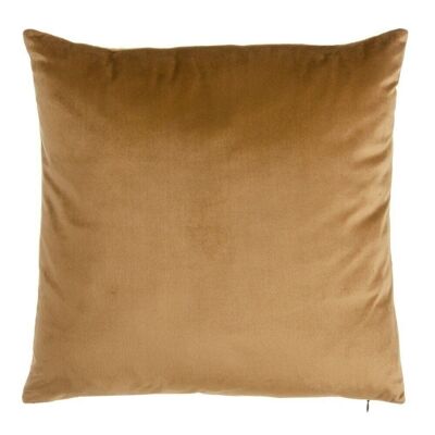 BROWN VELVET CUSHION TEXTILE/HOME TS602319