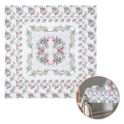RESIN TABLECLOTH RED FLOWERS DECORATION TS606696