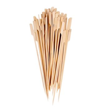 Brochettes de barbecue en bambou de 25 cm - Paquet de 50 - Par Redwood 1