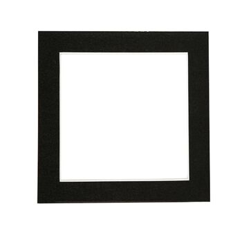 Nicola Spring Support photo pour cadre 8 x 8 | Format photo 6 x 6 - Noir 1