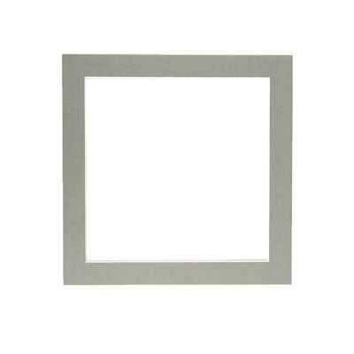 Nicola Spring Bilderhalterung für 10 x 10 Rahmen | Fotogröße 8 x 8 – Grau