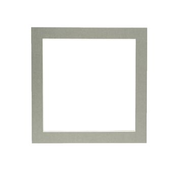 Nicola Spring Support photo pour cadre 10 x 10 | Format photo 8 x 8 - Gris 1