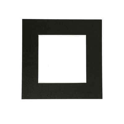 Supporto per foto Nicola Spring per cornice 10 x 10 | Formato foto 6 x 6 - Nero