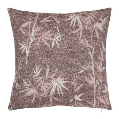 PINK LEAVES CUSHION COTTON TEXTILE/HOME TS602338