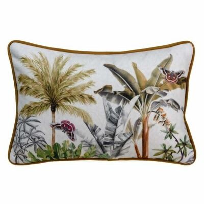 DECORATION POLYESTER PALM TREES CUSHION TS607048