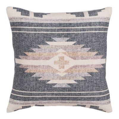 GRAY-BEIGE COTTON DECORATION CUSHION TS608968