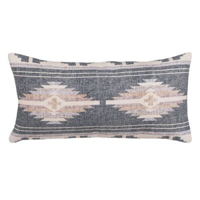 GRAY-BEIGE COTTON DECORATION CUSHION TS608969