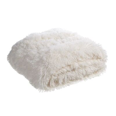 RAW FUR POLYESTER BLANKET TS120161