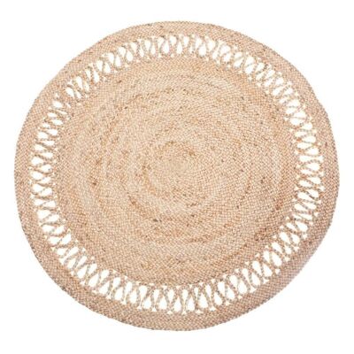 NATURAL JUTE DECORATION RUG TS121291