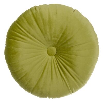 GREEN VELVET CUSHION TEXTILE/HOME TS602349