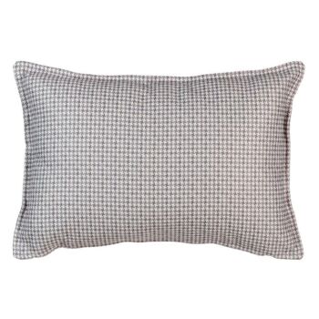 COUSSIN PIED DE POULE GRIS CLAIR TS607078 1