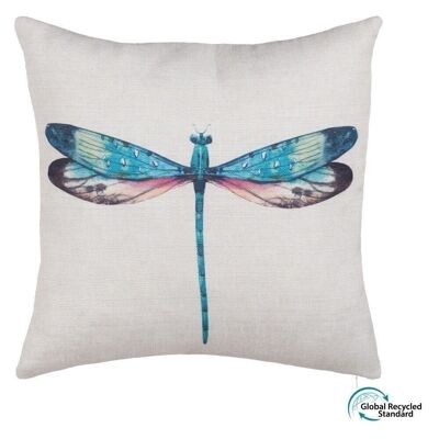 POLYESTER DRAGONFLY CUSHION WE CARE TS609192