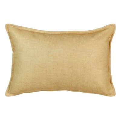 DÉCORATION COUSSIN POLYESTER MOUTARDE TS607084