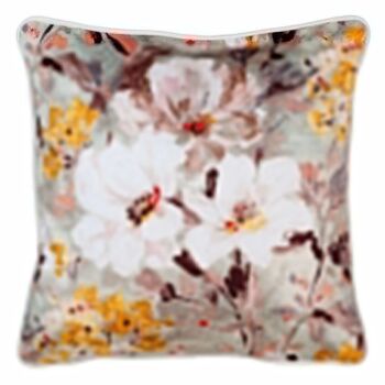 DÉCORATION COUSSIN FLEUR VELOURS TS607087 1