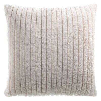 COUSSIN FOURRURE POLYESTER BEIGE TS152470