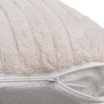 COUSSIN FOURRURE POLYESTER BEIGE TS152470 5