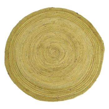 TAPIS DÉCORATION JUTE VERT TS603804 1