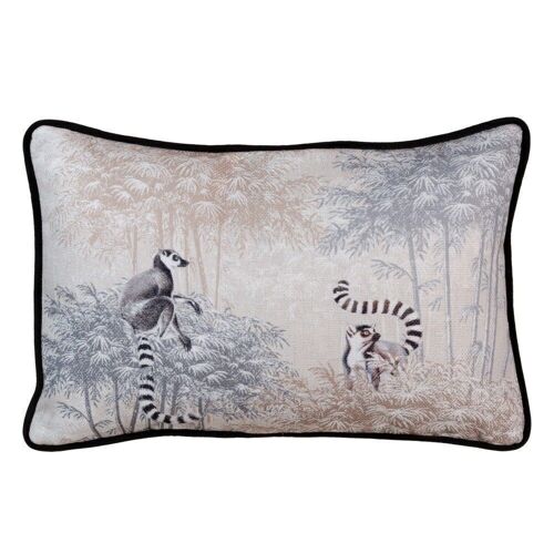 COJÍN LEMUR POLIESTER DECORACIÓN TS607102