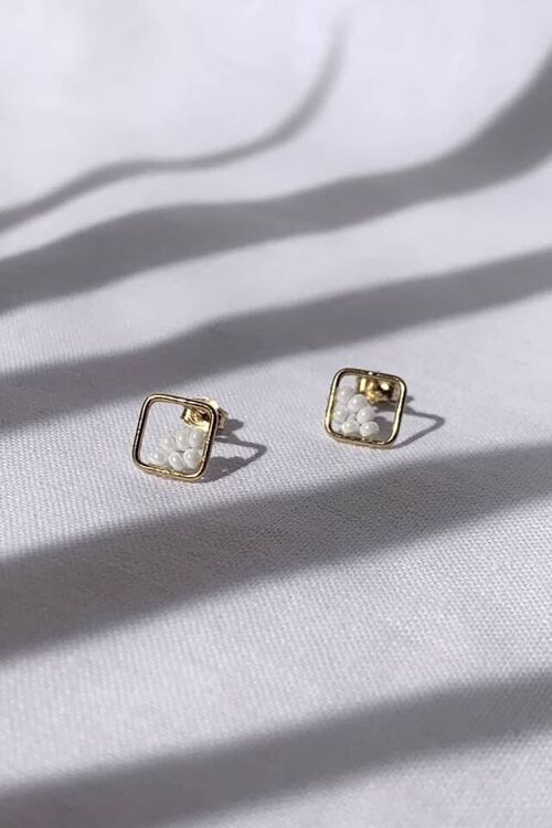 Boucles d'oreilles LUNA - goldfilled 14 carats