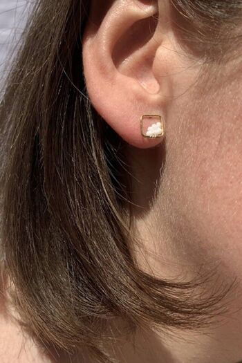Boucles d'oreilles LUNA - goldfilled 14 carats 5