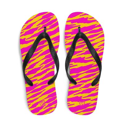 Magestic Tigress Flip Flops