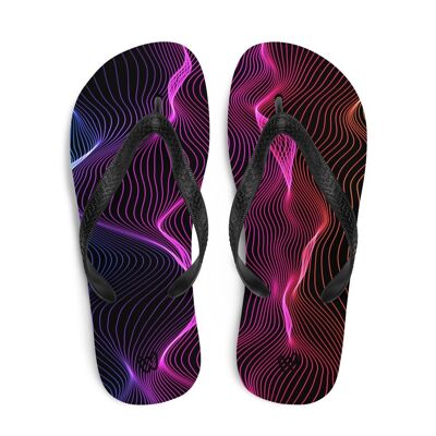 Neonfarbene Flip-Flops