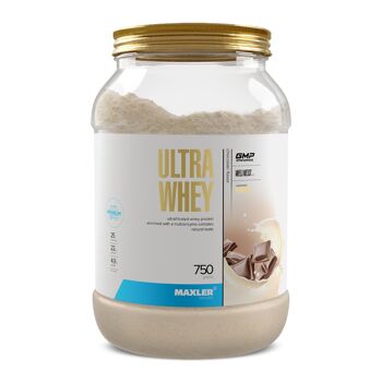 Maxler Ultra Whey Protein Powder, chocolat, 750g, shake protéiné 1