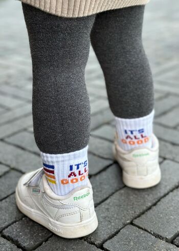 All Good Mini (3 paires) - chaussettes de tennis enfant 2