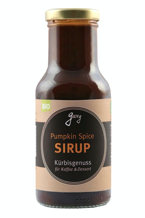 Pumpkin Spice Sirup - Für Cafè - Eis - Kuchen - Milchreis uvm.
