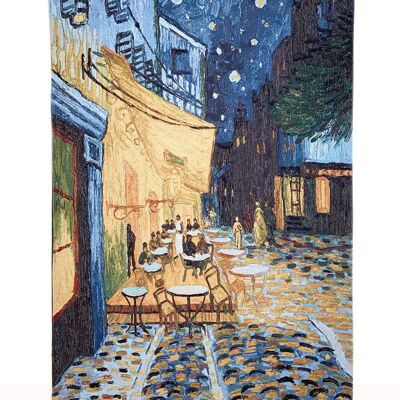 Van Gogh Caféterrasse – Wandbehang 100 cm x 138 cm (70 Stangen)