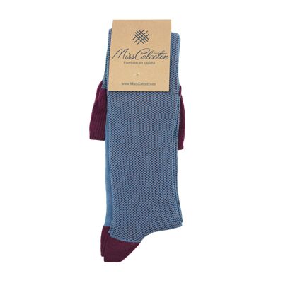 MissSteward-Rubi Partridge Eye High Cane Sock