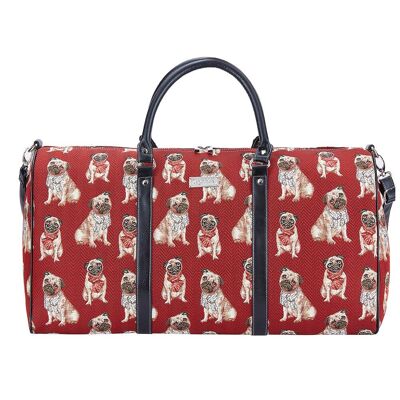 Pug - Bolsa de viaje grande