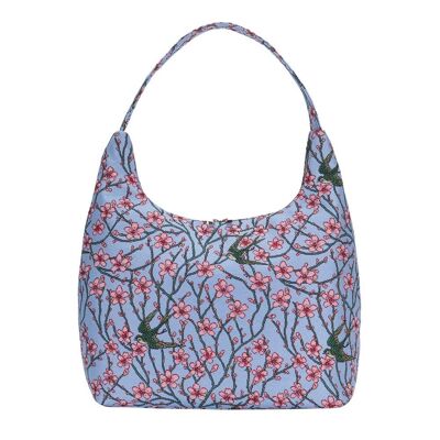 V&A Licensed Almond Blossom and Swallow – Hobo Bag