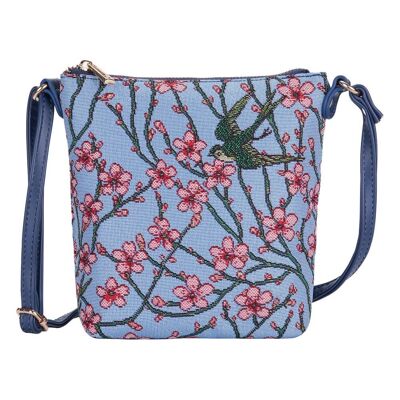 Von V&A lizenzierte Almond Blossom and Swallow – Sling Bag